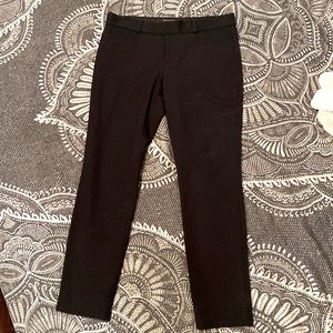 Banana republic Sloan Fit cropped, black slacks